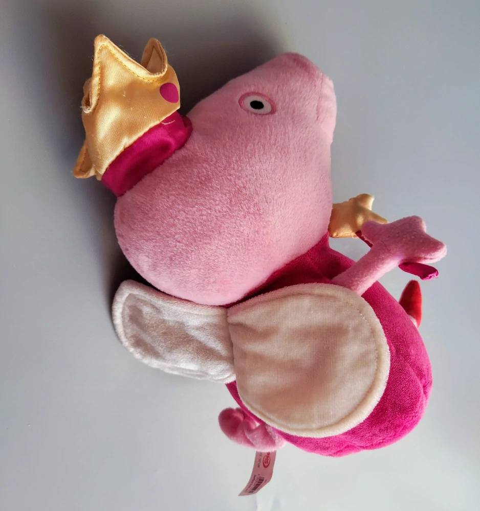 Plyšová Peppa Pig víla 25 cm