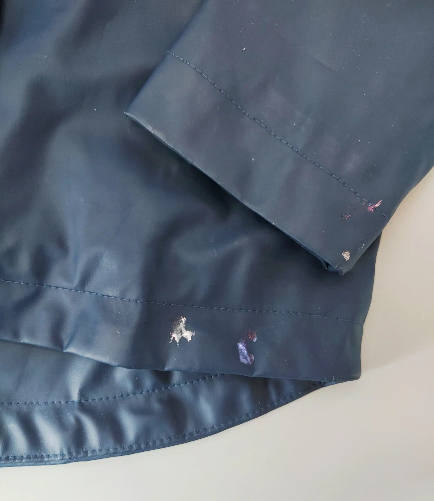 Nepromokavá parka Lily & Dan vel. 122 tmavě modrá
