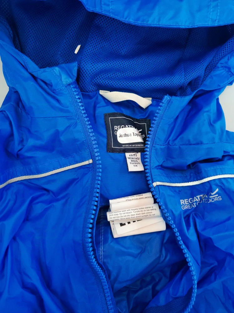 Kombinéza do deště Regatta vel. 116 modrá