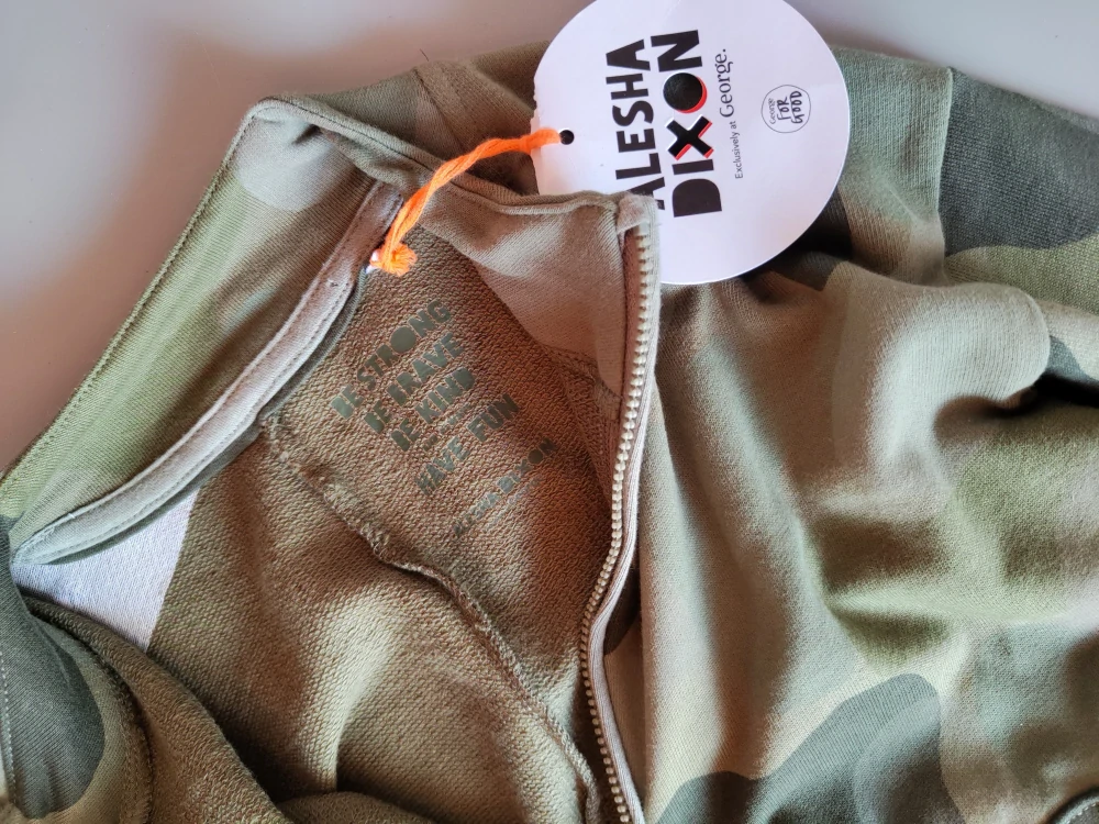 Teplákový overal George x Alesha Dixon vel. 116 khaki 