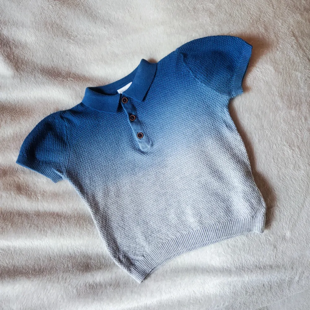 Úpletové polo tričko F&F vel. 80