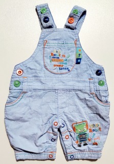 Manžestrové lacláče Dunnes vel.Newborn