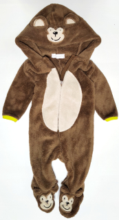 Plyšový overal Early Days vel. 68