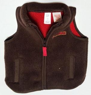 Fleecová vesta Gap vel. 68
