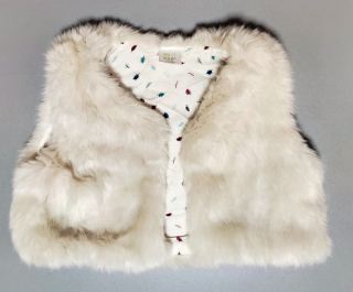 Kožíšková vesta Miniclub vel. 62