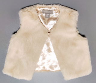 Kožíšková vesta Primark vel. 92