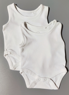 Set dvou tílkových body Next vel.50