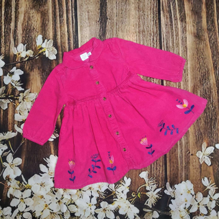 Manžestrové šaty Mini Club vel. 74