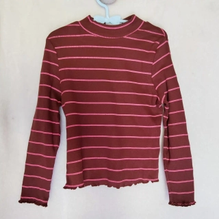 Žebrované tričko Matalan vel. 116