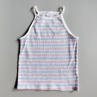 Žebrované pruhované tílko F&F vel. 152