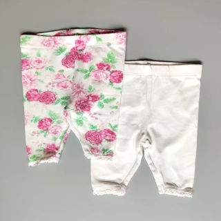 Set dvou capri legín Mothercare vel. 68
