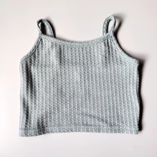 Úpletový crop top Shein vel. 110