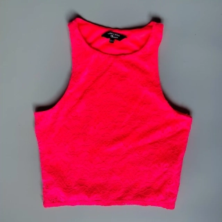 Krajkový krátký top New Look vel. 158