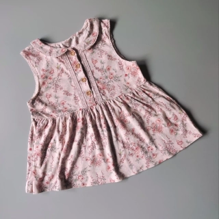 Halenka Next vel. 110 růžová květovaná