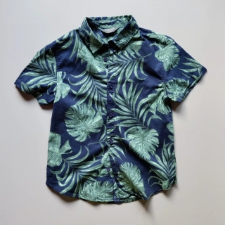 Košile Primark vel. 122 navy listy