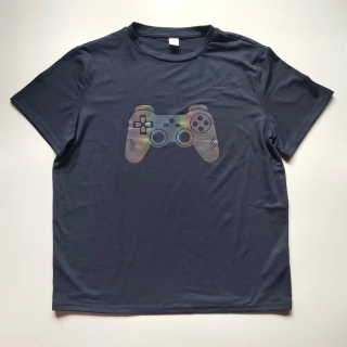 Tričko Shein 13-14 let tmavě modré gamer