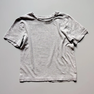 Šedé tričko Tu s krátkým rukávem vel. 122