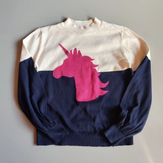 Svetr Gap vel. 158 s jednorožcem