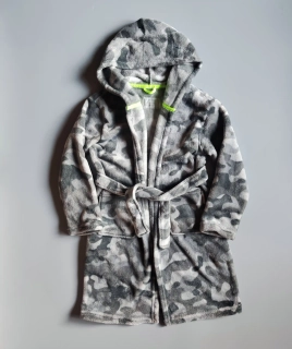 Župan Primark vel. 122 šedý maskáč