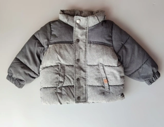 Zimní bunda H&M vel. 86 šedá