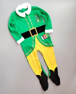 Vánoční overal George vel. 92 zelený Elf