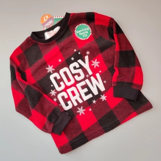 Fleecové pyžamové mikinotričko vel. 92 - 98