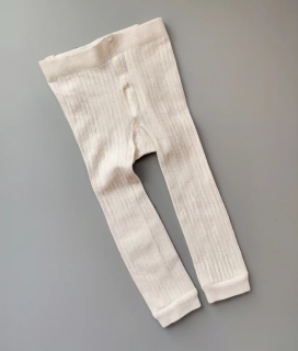 Punčochové kalhoty H&M vel. 50/56 bílé bez ťapek