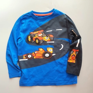 Tričko F&F vel. 116 modré s formulí