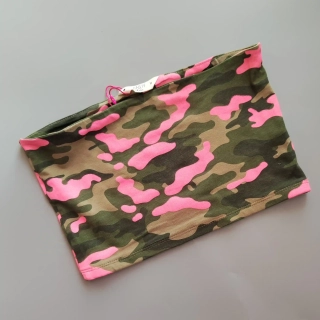 Crop top Candy Couture vel. 146 maskáčový