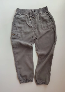 Kalhoty Next z Lyocellu vel. 128 šedé