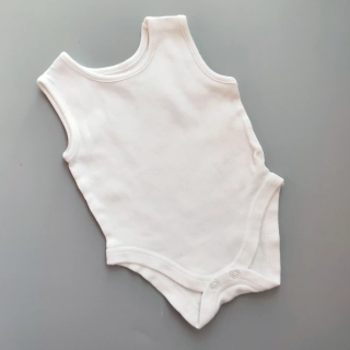 Tílkové body George vel. 62 bílé