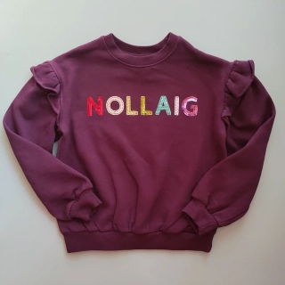 Mikina Leigh Tucker Willow vel. 122 fialová