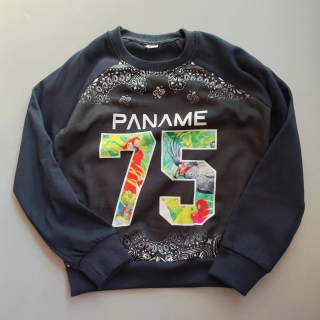 Mikina vel. 128 s číslem 75