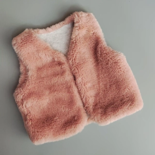 Oboustranná vesta vel. 6 - 12 měsíců (odhad)