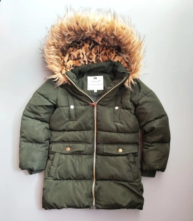 Zimní bunda F&F vel. 116 khaki