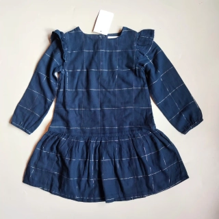 Lehké šaty The Little White Company vel. 104 navy