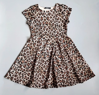 Šaty Studio vel. 146 leopardí
