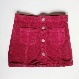 Sametová sukně Pumpkin Patch vel. 98 vínová