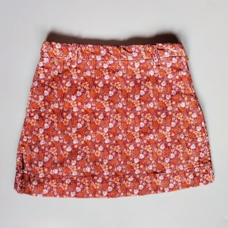 Manžestrová sukně Zara vel. 122 podzimní květovaná