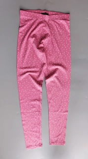 Legíny Inextenso vel. 152 růžové s puntíky