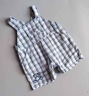 Laclové šortky Adams vel. 62 modré kostkované