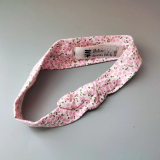 Čelenka H&M vel. 1 - 4 roky bílá květovaná