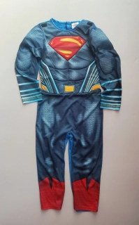 Kostým Superman s vycpávkami vel. 104