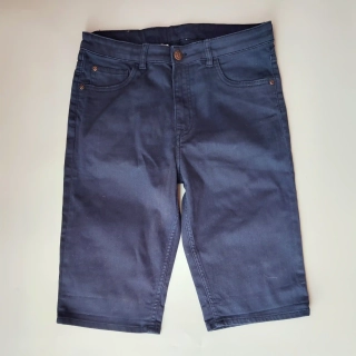 Džínové lehké kraťasy H&M vel. 170 navy