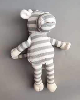 Plyšová zebra Tiny Treasures 30 cm