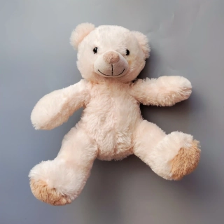 Světle béžový plyšový medvěd 25 cm