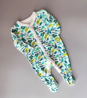 Overal Mothercare vel. 56 zelen dinosauři