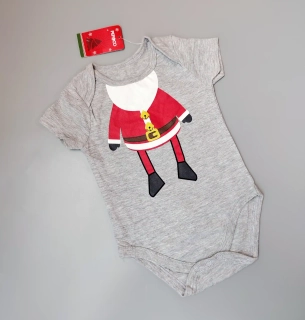 Vánoční body Pepco vel. 68 šedé Santa