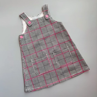 Šaty Primark vel. 80 černobílé 