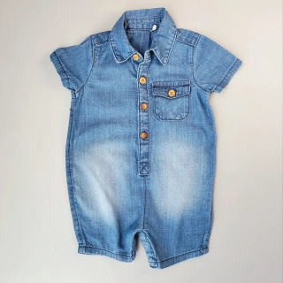 Letní overal Tu vel. 68 s límečkem a knoflíky